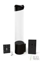 Держатель для стаканов Ecotronic (супер магнит+шурупы) мод.001 черный картинки