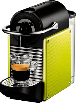 Капсульная кофемашина Nespresso® Pixie EN 125 Black & Lemon картинки
